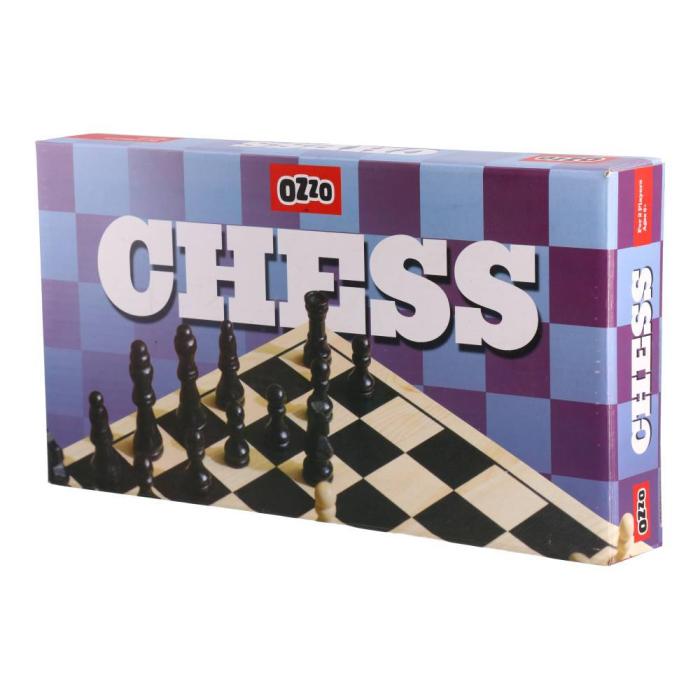Igra družabna &scaron;ah lesen 30x15x3,5 cm OZZO CHESS 882142