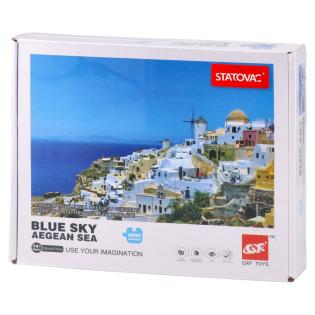 Sestavljanka puzli 1000 kosov OZZO GXF TOYS PUZZLE GRČIJA OTOK SANTORINI 882118