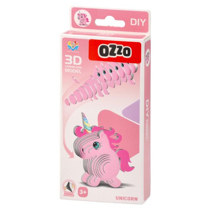 Sestavljanka 3D mini model OZZO UNICORN KONJ SAMOROG 882381