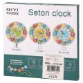 Igrača lesena ura OZZO SETON WOOD CLOCK 888036