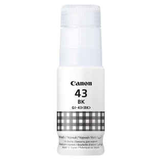 INK CANON PIXMA GI43B ČRNA  ZA ZA G540/G640 60ML 3700 STR