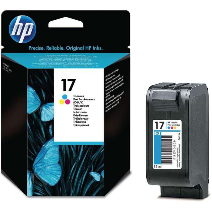 KARTUŠA "HP C6625A št. 17", BARVNA