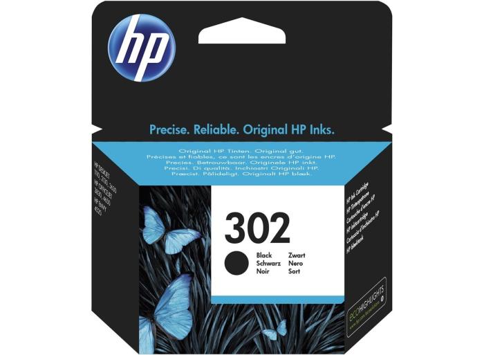 INK HP F6U66AE NR. 302 BLACK ZA DJ 2130/1/2/3/4/ 190 str.
