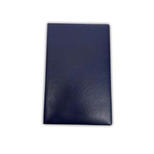 Mapa sortirna z mapicami za jedilni list meni PVC moder 21,8x15 cm