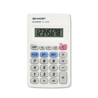 Kalkulator žepni bel SHARP EL-233S
