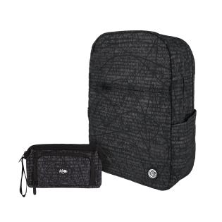 KAOS ONE DEEP BLACK nahrbtnik in peresnica set 2/1