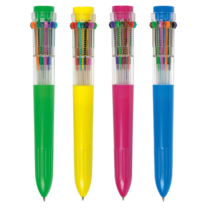 Kemični svinčnik 10 v 1 barvni LEBEZ MULTIPEN 60842