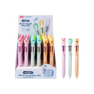Kemični svinčnik 6 v 1 barvni pra&scaron;iček dinozaver veverica SQUISHY MULTIPEN IG5709