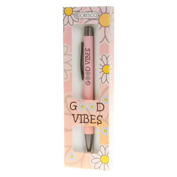 Kemični svinčnik v darilni embalaži GOOD VIBES PASTEL MARJETICA 230003-2