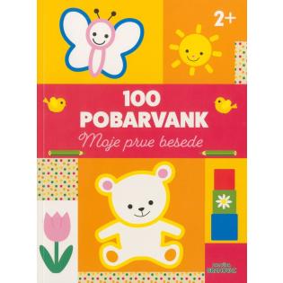 KNJIGA 100 POBARVANK 2+  001908