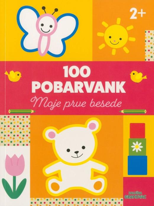 KNJIGA 100 POBARVANK 2+  001908
