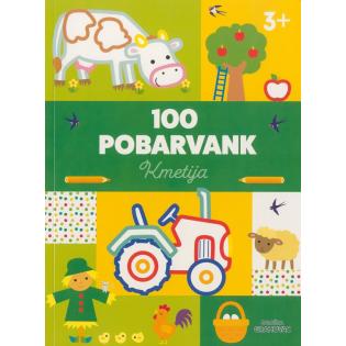 KNJIGA 100 POBARVANK 3+  001909
