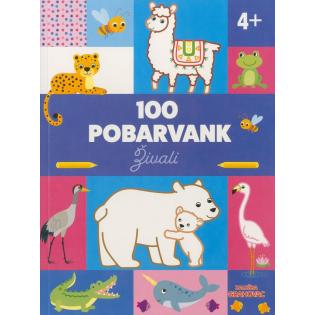 KNJIGA 100 POBARVANK 4+  001910