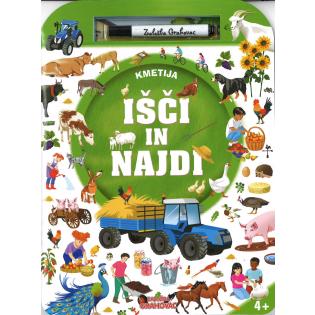 Knjiga I&Scaron;ČI IN NAJDI KMETIJA 4+ 002011