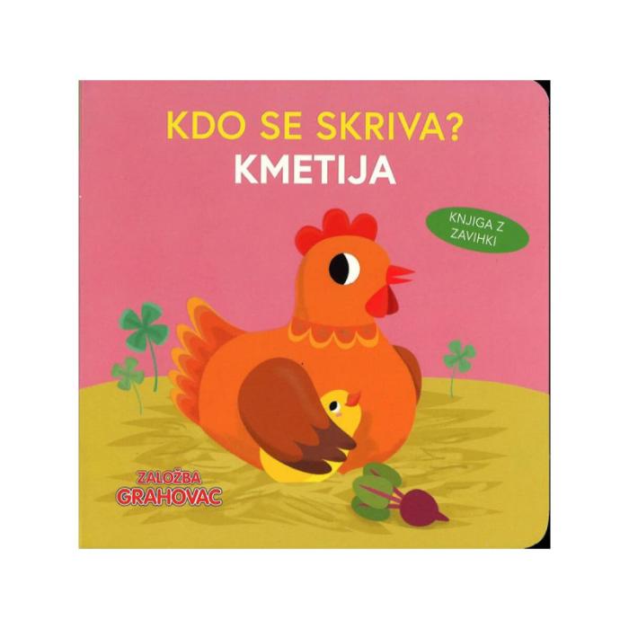 Knjiga kartonka KDO SE SKRIVA? KMETIJA 001914
