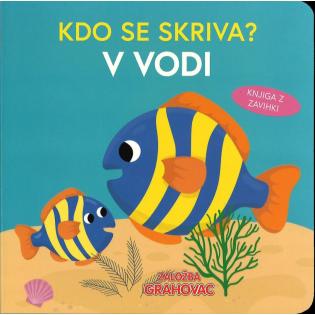 Knjiga kartonka KDO SE SKRIVA? V VODI 001924 