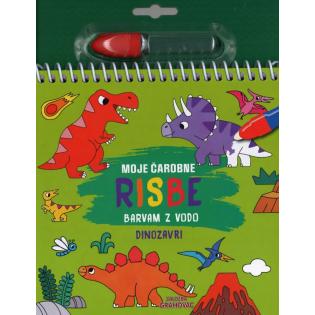 KNJIGA MOJE ČAROBNE RISBE  DINOZAVRI 001829