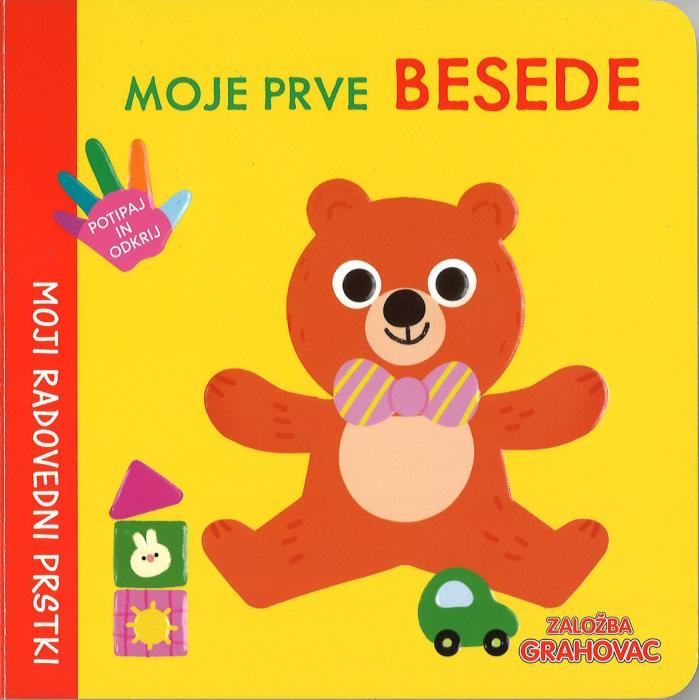 Knjiga MOJI RADOVEDNI PRSTKI MOJE PRVE BESEDE 001969