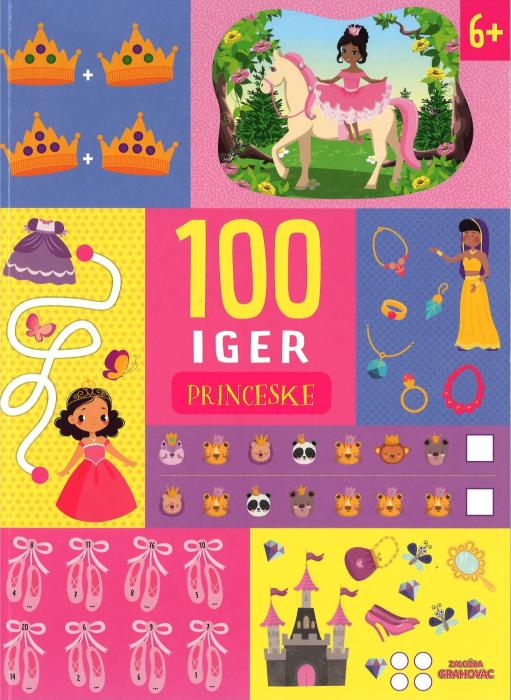Knjiga 100 IGER PRINCESKE 6+ 002017