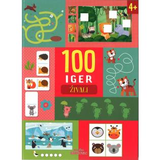 Knjiga 100 IGER ŽIVALI 4+ 002016
