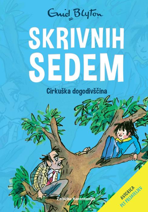 Knjiga Skrivnih sedem 2. del CIRKU&Scaron;KA DOGODIV&Scaron;ČINA ENID BLYTON