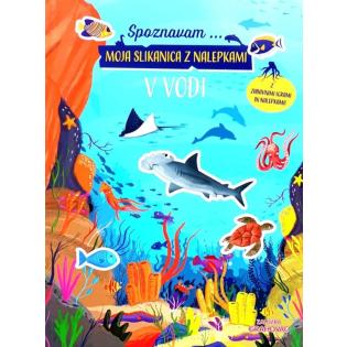 Knjiga SPOZNAVAM MOJA SLIKANICA Z NALEPKAMI V VODI 002022