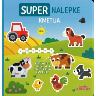 Knjiga SUPER NALEPKE KMETIJA 18m+ 001934