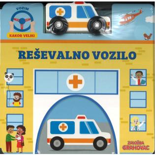 Knjiga kartonka VOZIM KAKOR VELIKI RE&Scaron;EVALNO VOZILO RE&Scaron;ILEC 001998