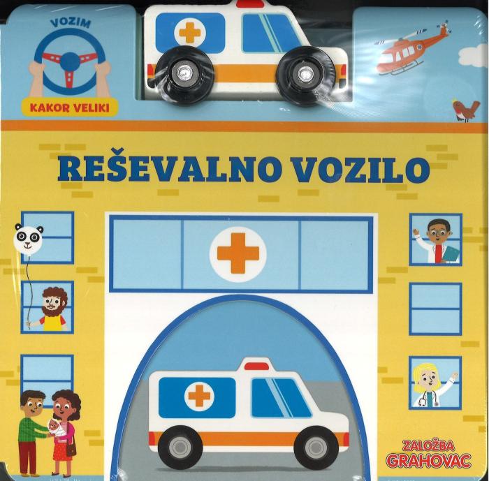 Knjiga kartonka VOZIM KAKOR VELIKI RE&Scaron;EVALNO VOZILO RE&Scaron;ILEC 001998
