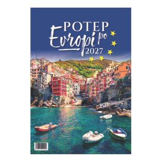 Koledar stenski 2027 33x54 cm POTEP PO EVROPI