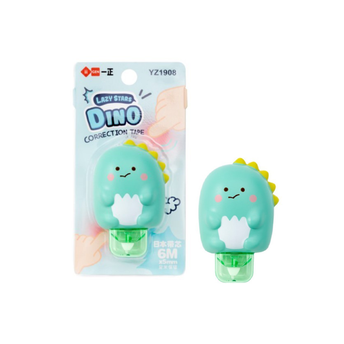 Korekturna miška mehka SQUISHY Dinozaver IG1908