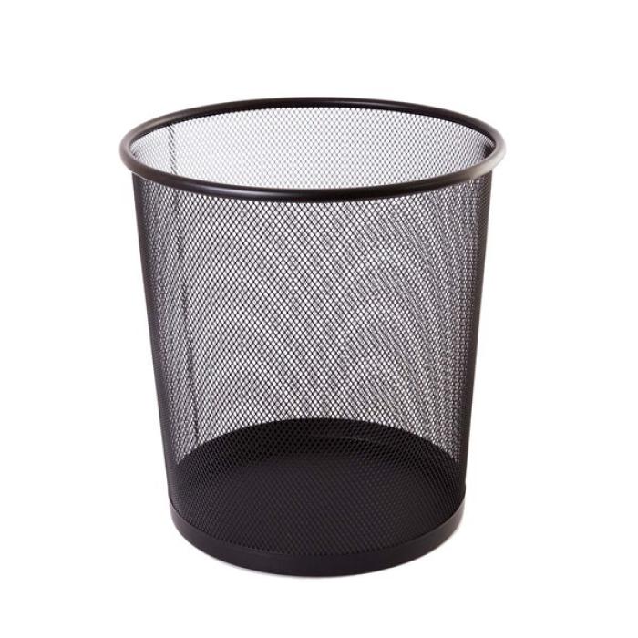 Koš za smeti črn 12 L MREŽA TIPTOP OFFICE TTO404269