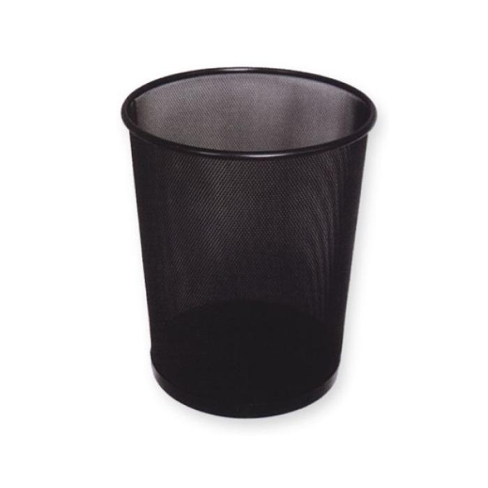 Koš za smeti mreža okrogli črn 19 L 22681/TTO 404268
