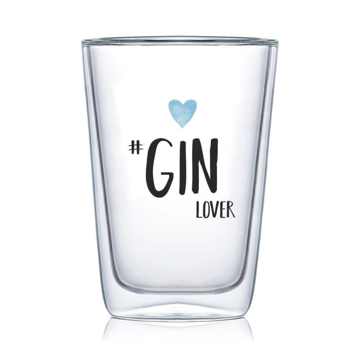 Kozarec 0,3L dvojno dno PPD GIN LOVER 170402304