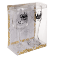 Kozarec za vino 600 ml in 430 ml KING & QUEEN 600 78/7919