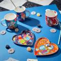 Krožnik porcelan srce kužka 15,5 cm LOVE HEARTS MAXWELL & WILLIAMS