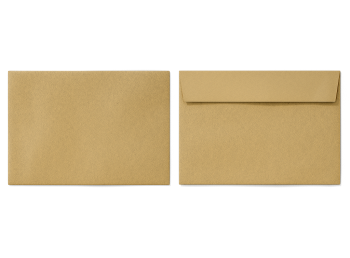 Kuverta B4 za A4 strip 35,3x25 cm 120 g natron rjava
