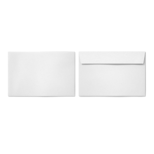 Kuverta B6 12,5x17,6 bela 80 g strip zapiranje