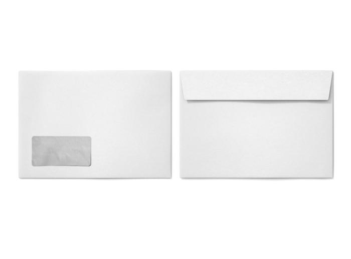 Kuverta C5 za A5 levo okno spodaj 16,2X22,9 cm