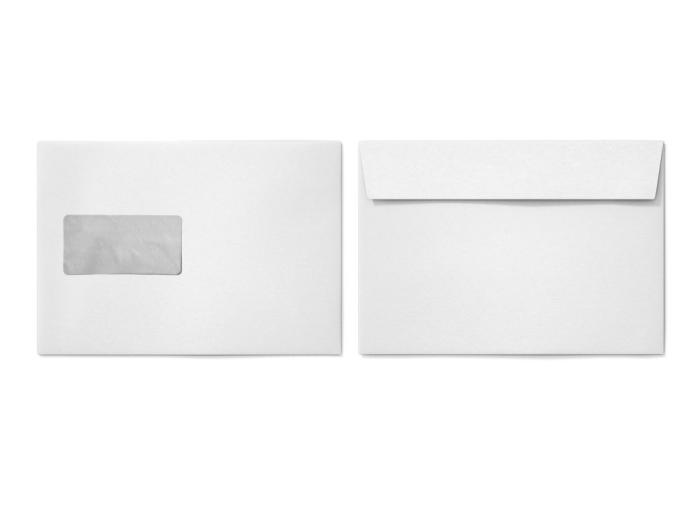 Kuverta C5 za A5 levo okno zgoraj 16,2X22,9 cm