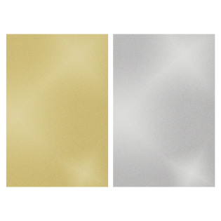 Papir A5 210 g metal CLAIREFONTAINE POLLEN set 5/1