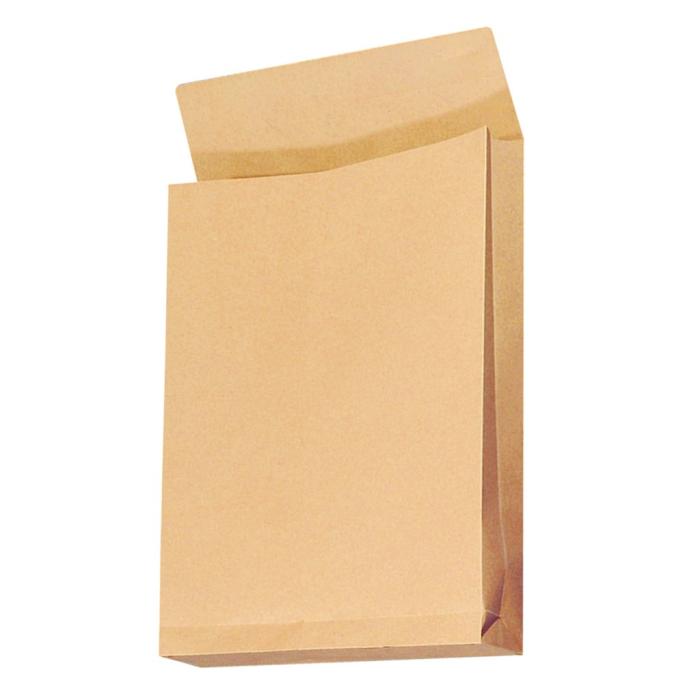Kuverta vrečka 30x40x7 cm natron rjava brez lepila 120 g