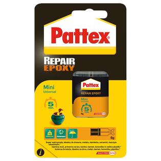 Lepilo dvokomponentno v brizgi PATTEX EPOXSY MINI URNIVERSAL