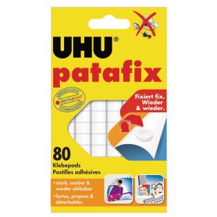 Lepilo lepilna blazinica bela UHU PATAFIX 80 blazinic