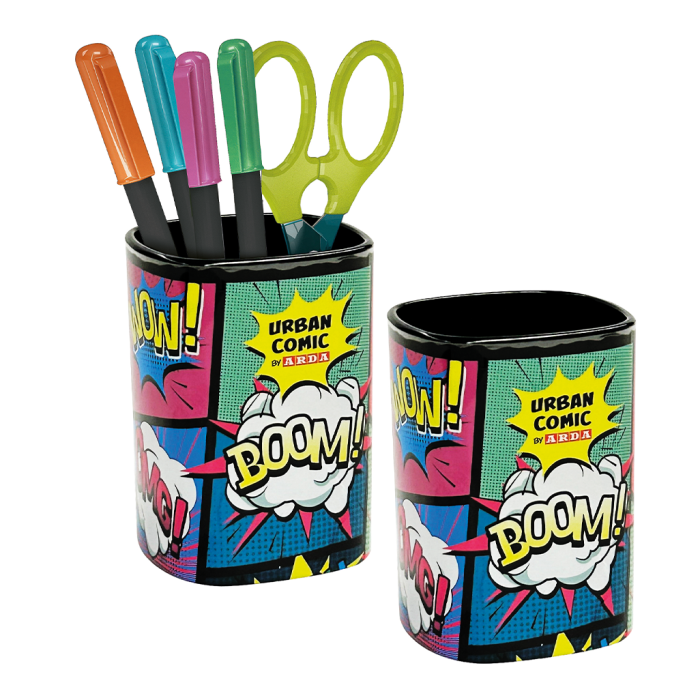 Lonček za svinčnike ARDA URBAN COMIC POP ART 4111UC