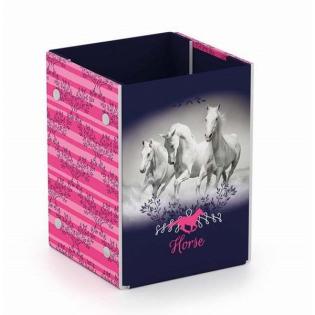 Lonček za pisala svinčnike konji HORSE 8-01119