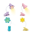 Lučka bralna s &scaron;čipalko mini roža 4x12 cm LEBEZ HAPPY LIGHT FLORY 82144