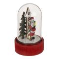 Lučka led okrasna z miniaturnim božičnim prizorom XMAS FRIENDS 160066