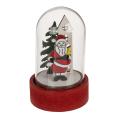 Lučka led okrasna z miniaturnim božičnim prizorom XMAS FRIENDS 160066
