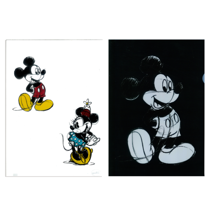 Mapa A4 PVC L LEBEZ MINNIE MICKEY MOUSE DISNEY 80162